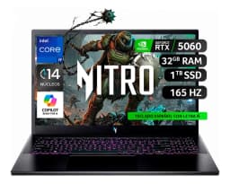 Notebook Gamer Nitro V15 ANV15-52-96J3-1 Rtx 5060 32 Gb Acer