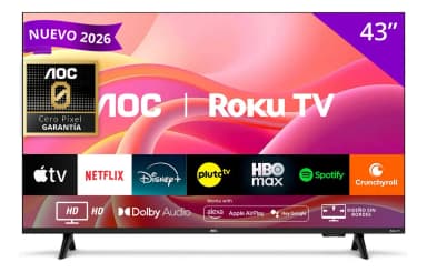 Smart Tv 43s5155 Fhd Led 43 Roku Negro 220v Aoc