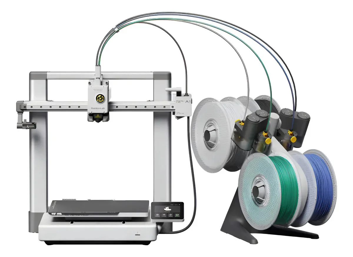 Impresora 3d Bambu Lab A1 Combo Plateado