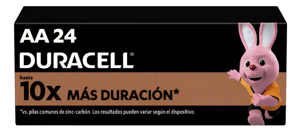 Duracell Pilas AA Alcalinas x24