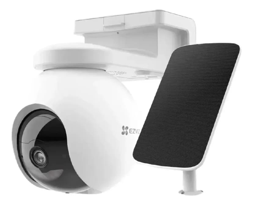 Kit Cámara Solar Eb8 Pro 4g 4k Para Exterior Ezviz Blanco