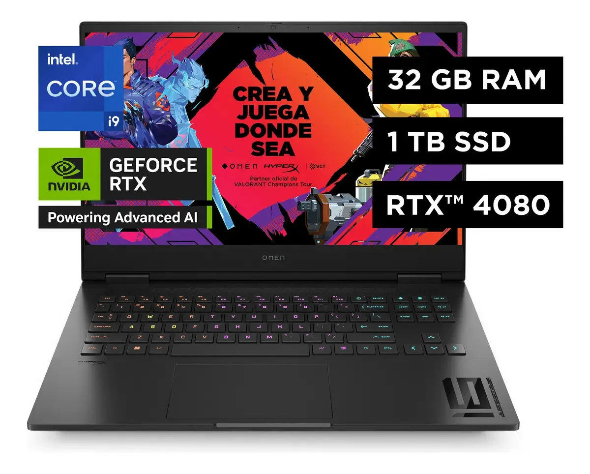 HP OMEN 16-wf1001la (Core i9, RTX 4080)