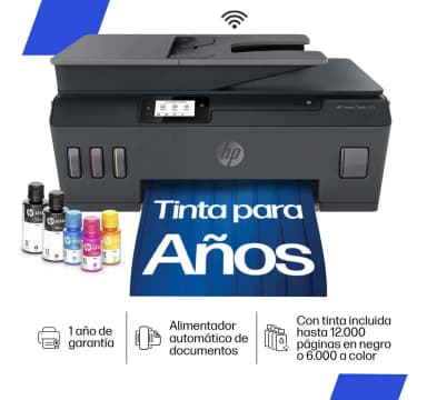 Impresora multifunción a color HP Smart Tank 530 Tinta Continua Con Wifi
