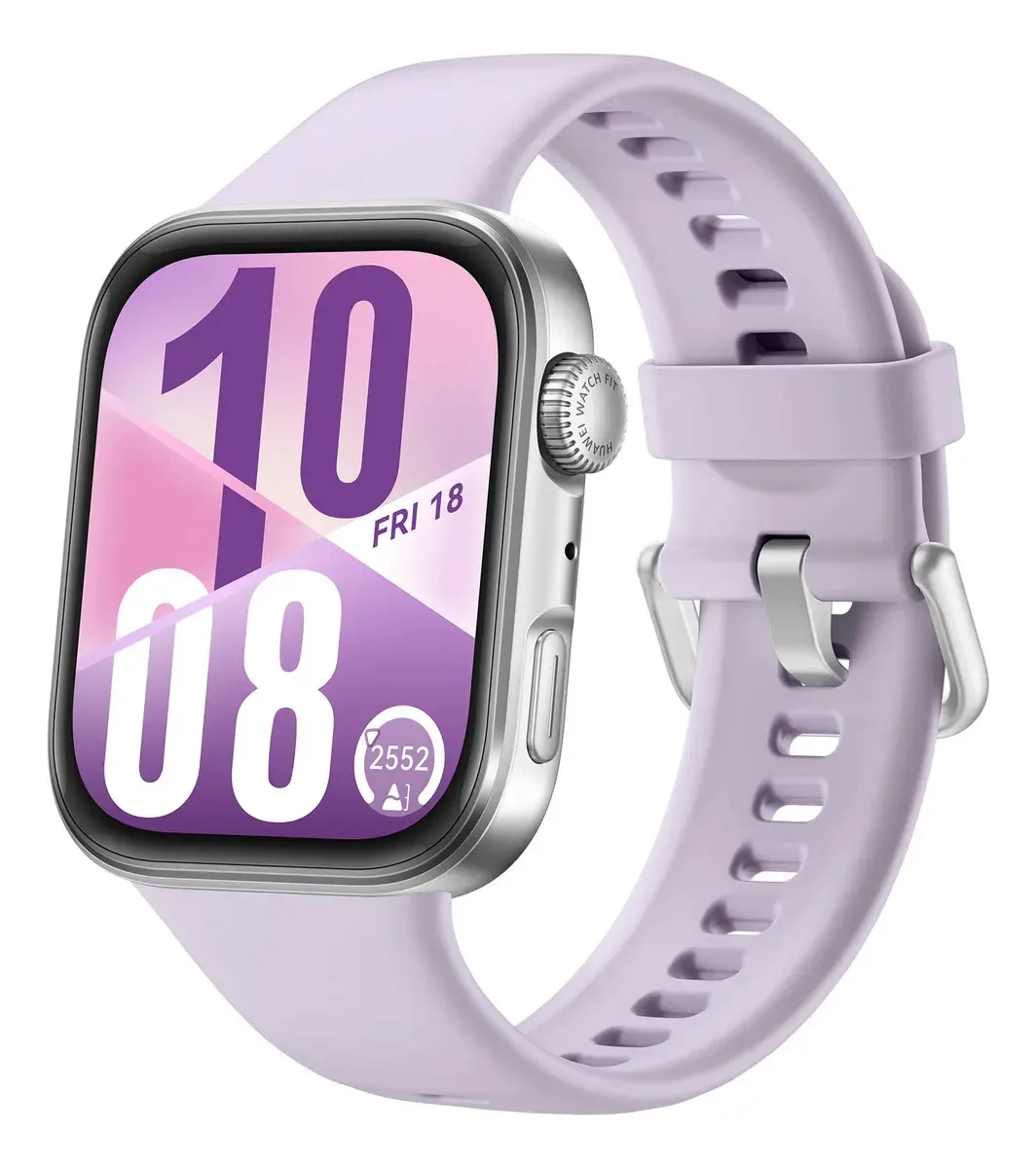 Smartband Huawei Fit 4 Sport con GPS y Pantalla de 1.82" Morada