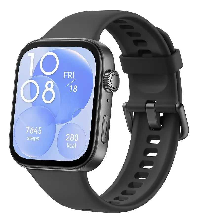 Huawei Watch Fit 3 smartwatch AMOLED de 1,82" con GPS, negro