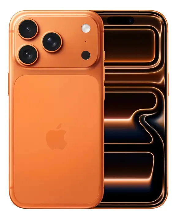 Apple iPhone 17 Pro celular 5G de 256 GB, naranja cósmico