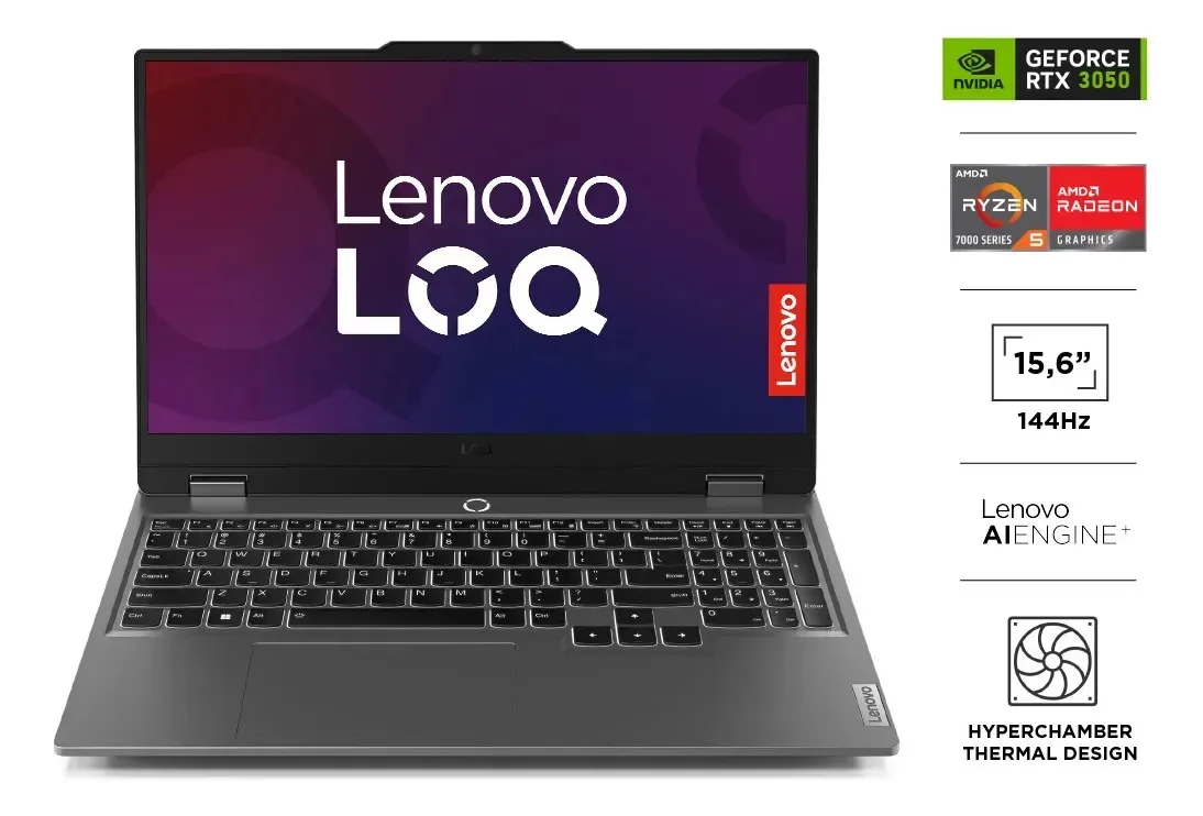 Lenovo LOQ Gen 9 (Ryzen 5 7235HS, RTX 3050)