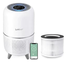 Purificador De Aire Lumiair Gregal Pro + Filtro Reemplazo Blanco