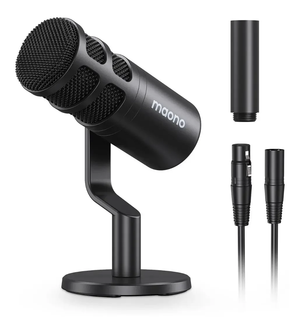 Micrófono Dinámico XLR Maono PD100 Color Negro