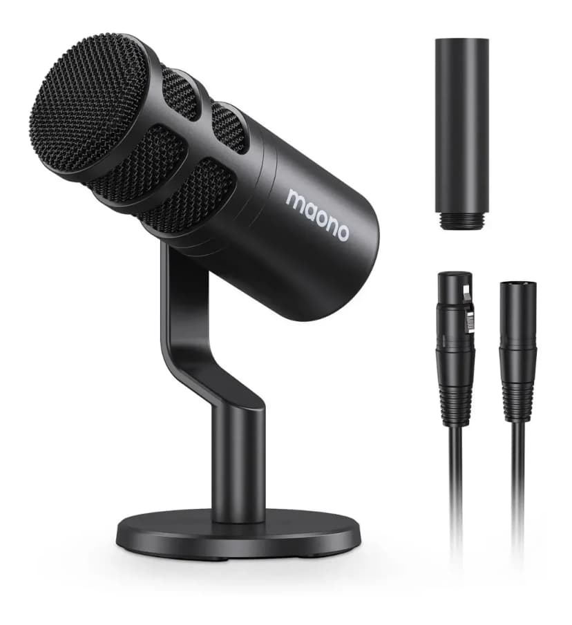 Micrófono Dinámico XLR Maono PD100 Color Negro
