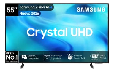 Samsung U8500H Smart TV 55" Crystal UHD 4K (2026)