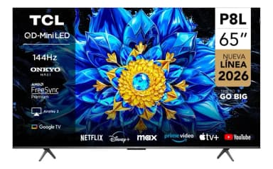 TCL P8L Smart TV QD-Mini LED 4K de 65 pulgadas 144 Hz