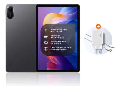 Xiaomi Redmi Pad 2 (4 GB/128 GB) con funda